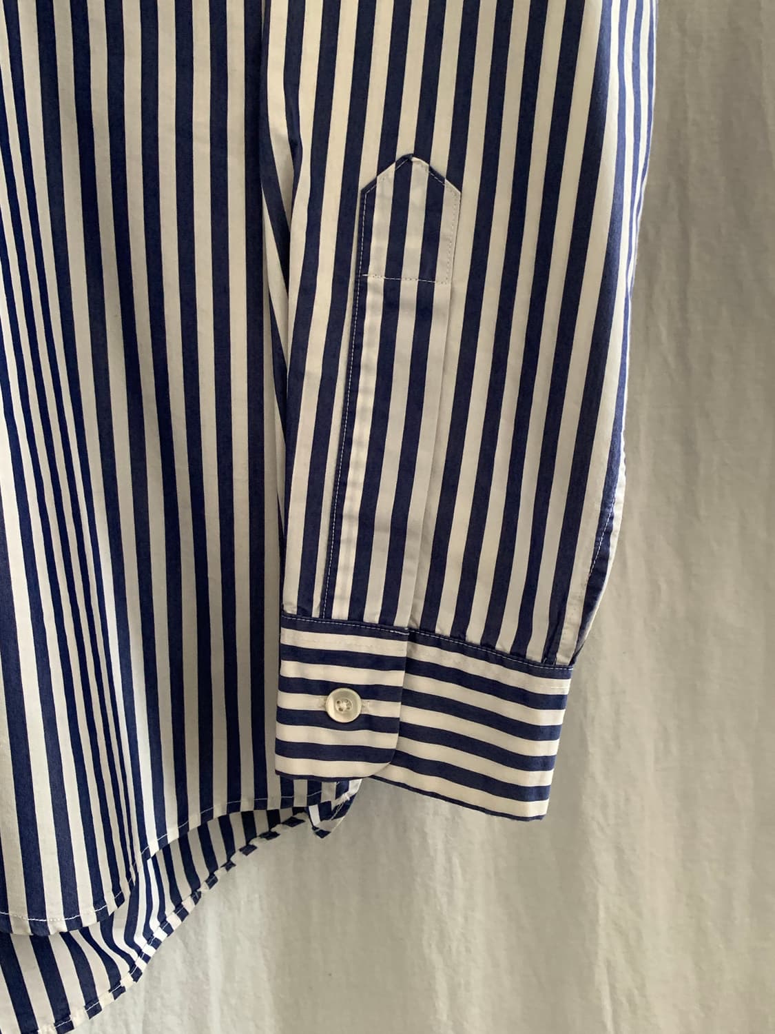 나나미카 스트라이프 셔츠 S 상품이미지3