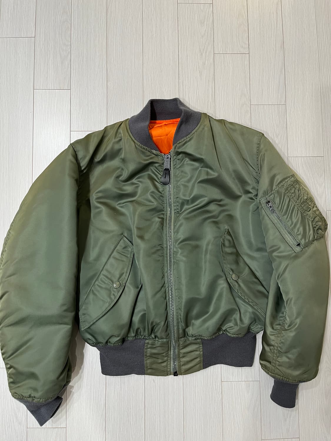 90s 그린브리어 민수용 ma-1 M made in USA 상품이미지2