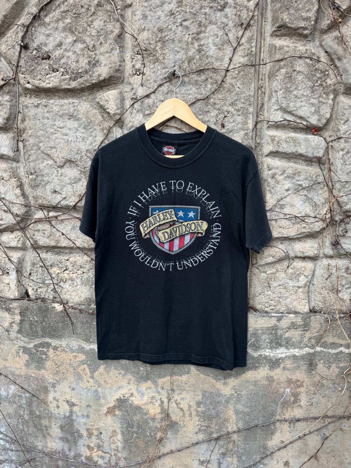 00s 할리데이비슨 빈티지 헤인즈 2004 프린팅 반팔 티셔츠 m 상품이미지1
