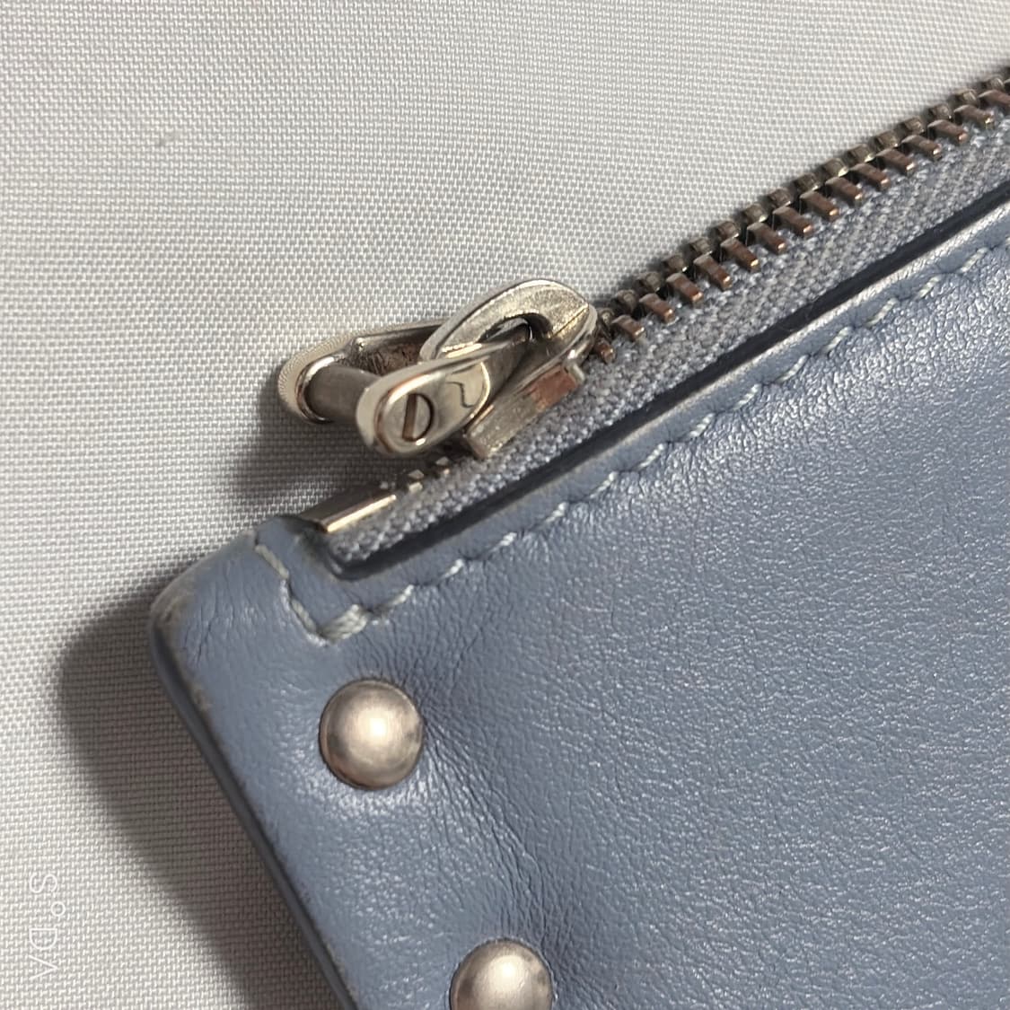 발렌티노 스터드 카드지갑 블루 풀세트 상품이미지4