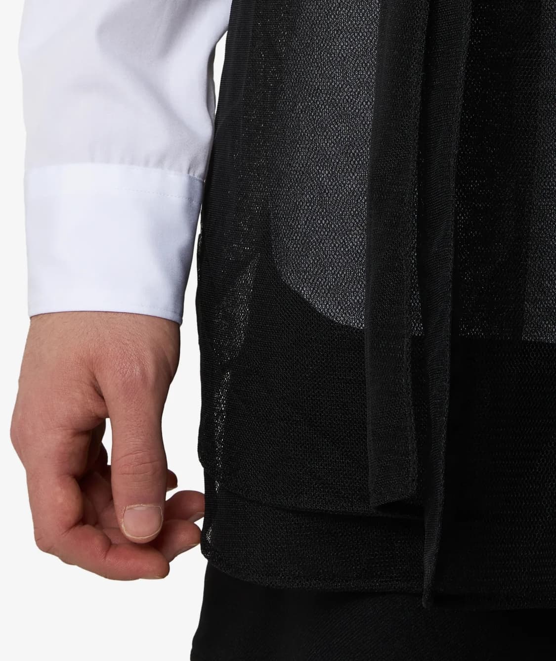 꼼데가르송 옴므플러스 / 25SS 튤 셔츠 / L 상품이미지8