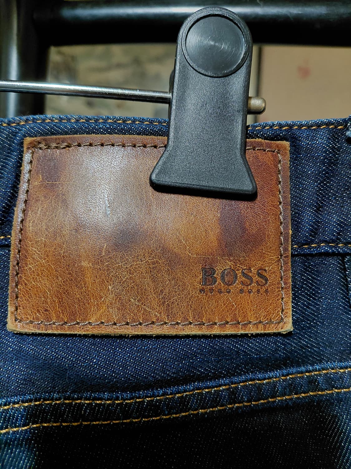 [휴고보스]슬림핏 델라웨어 스트레치 데님 청바지31 상품이미지3