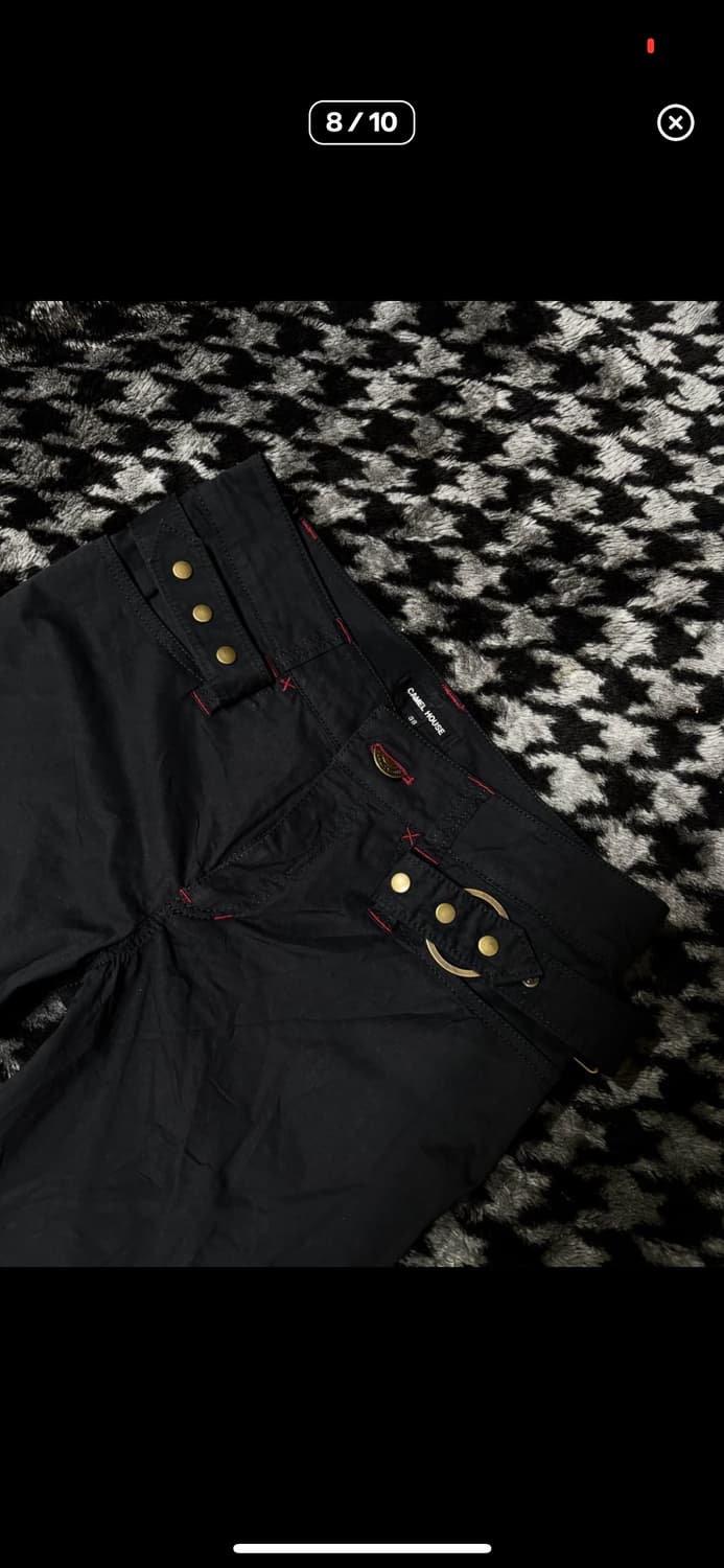 Y2k 벨트 부츠컷 바지 상품이미지6