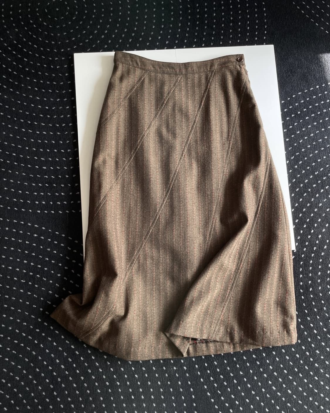 wool stitch skirt 상품이미지3