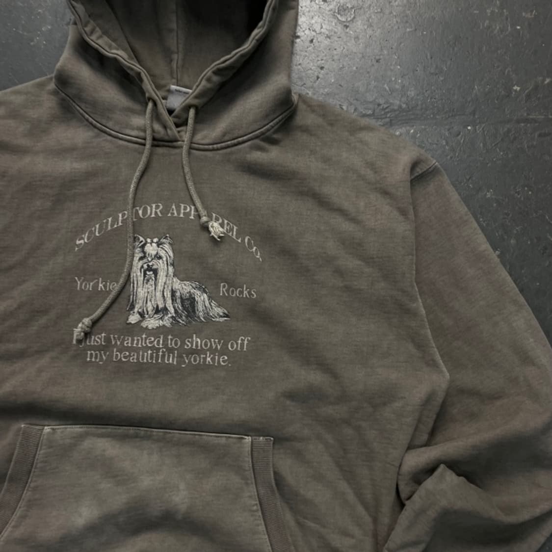 100 스컬프터 후드티 상품이미지2