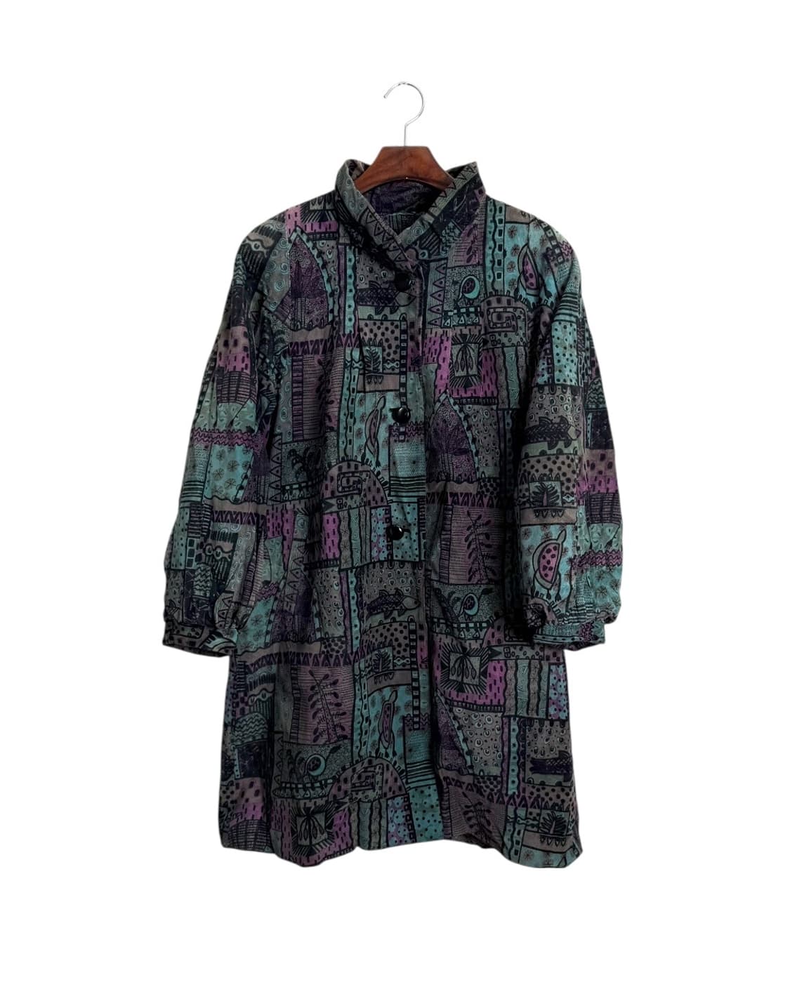 zorronuez 피그스킨 에스닉 패턴 코크 상품이미지1