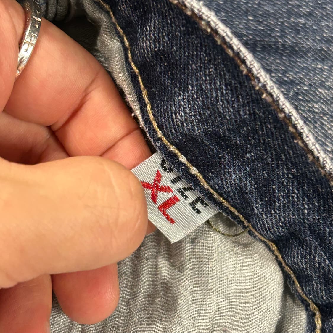[XL] 돌체앤가바나 빈티지 D&G 데님 버뮤다 반바지 A849 상품이미지8