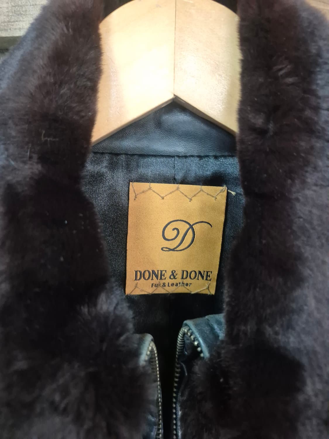 위즐 모피자켓 y2k 락시크 상품이미지3