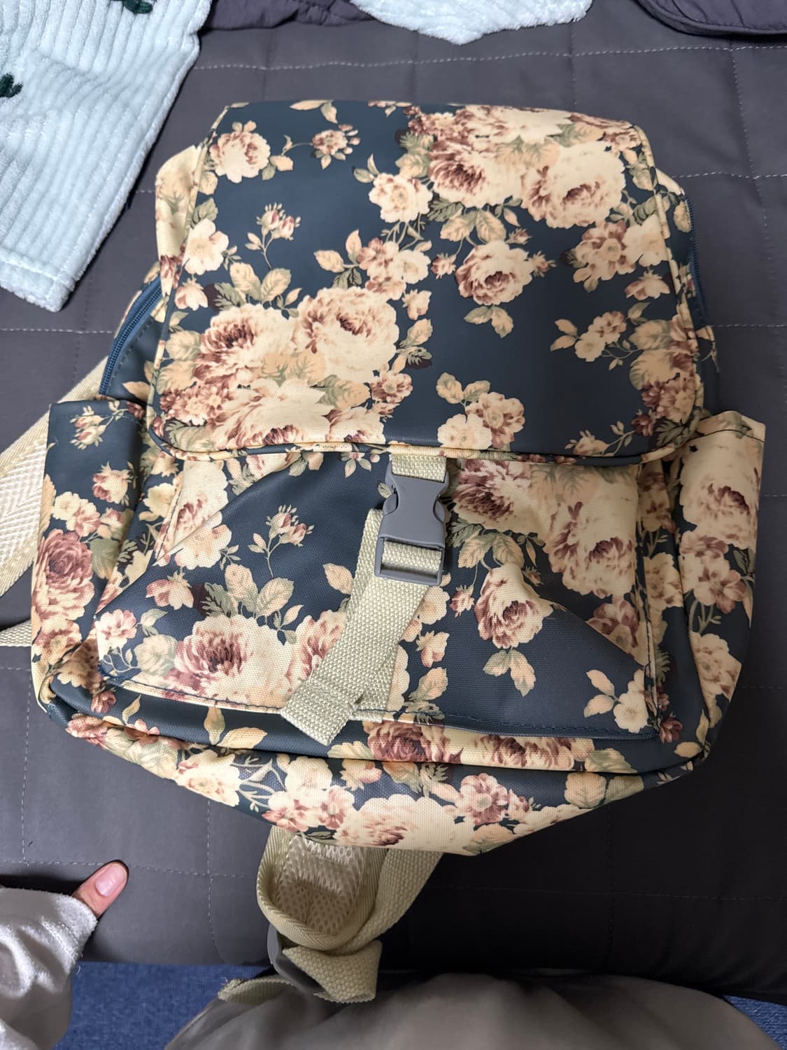 모리걸 꽃무늬 가방 상품이미지2