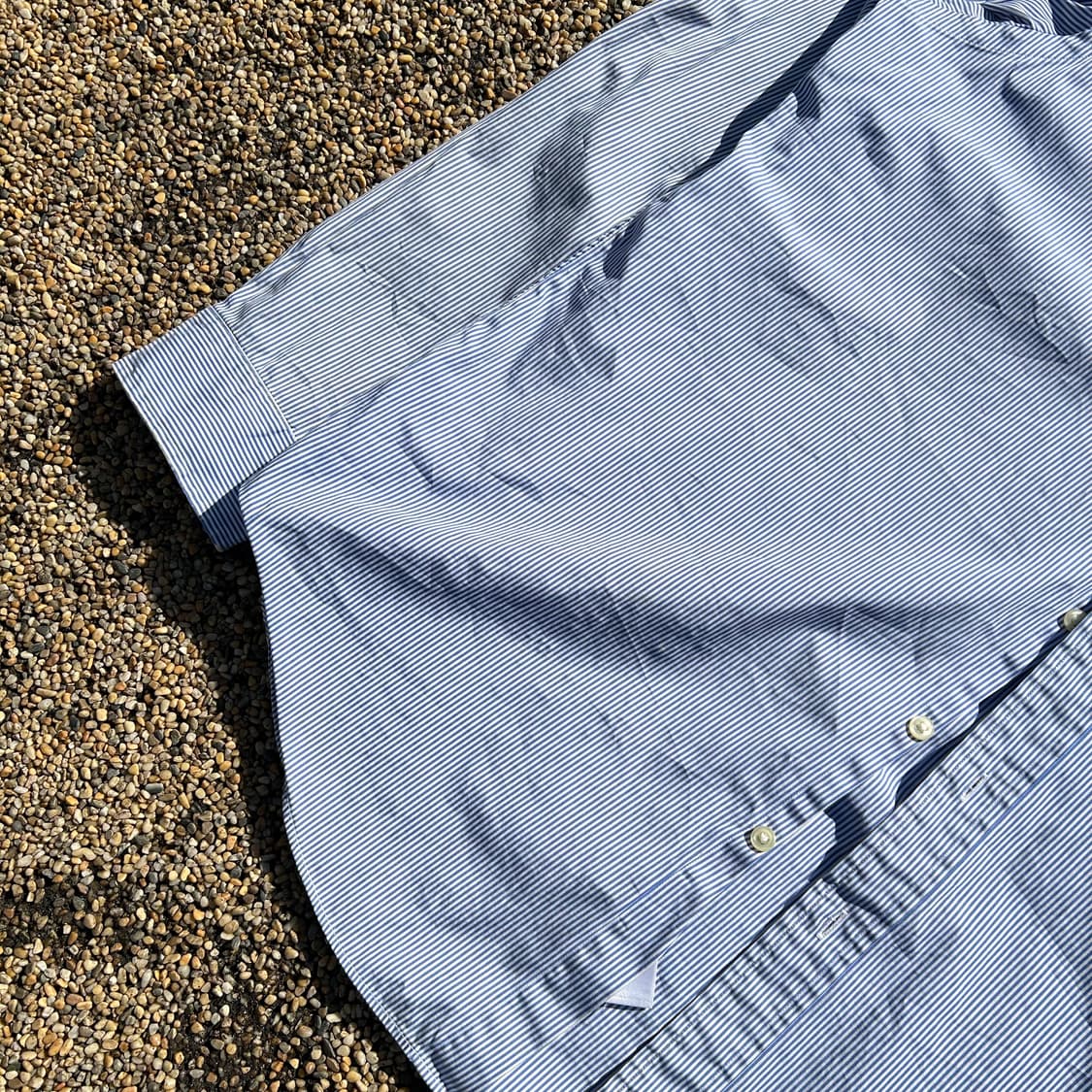 폴로(POLO RalphLauren) 네이비 포니 스트라이프 셔츠 상품이미지3