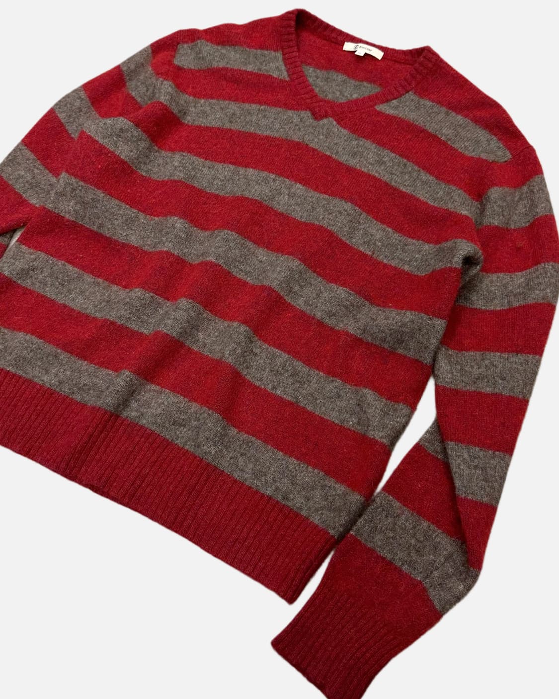 hairy alpaca wool stripe knit 상품이미지3