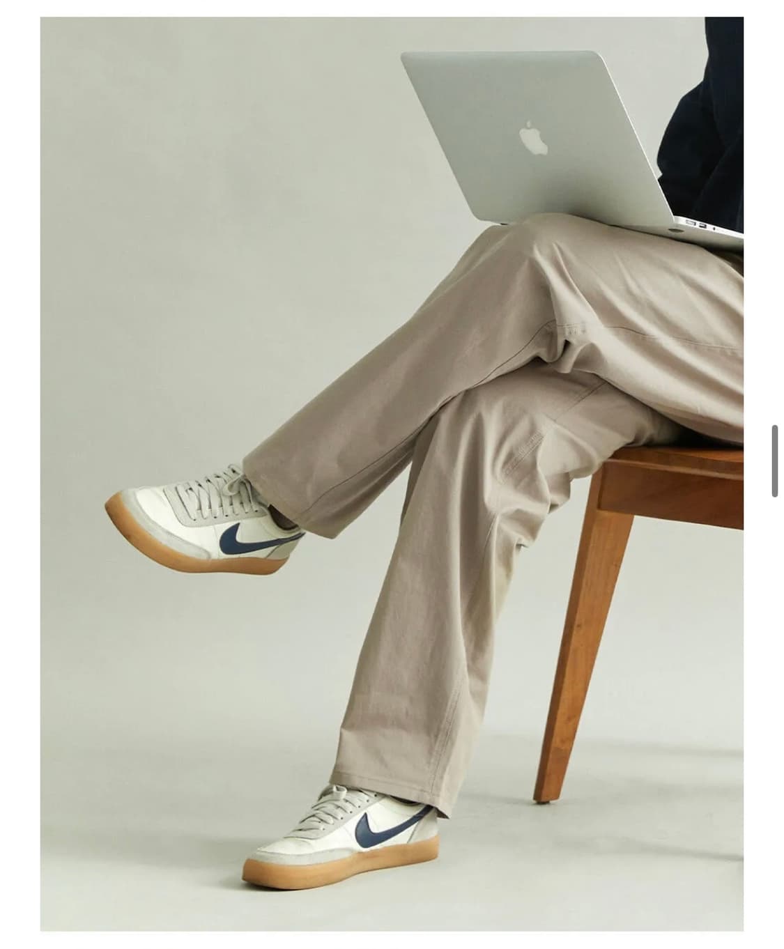 노드아카이브 라이트카키1 치노팬츠 상품이미지2