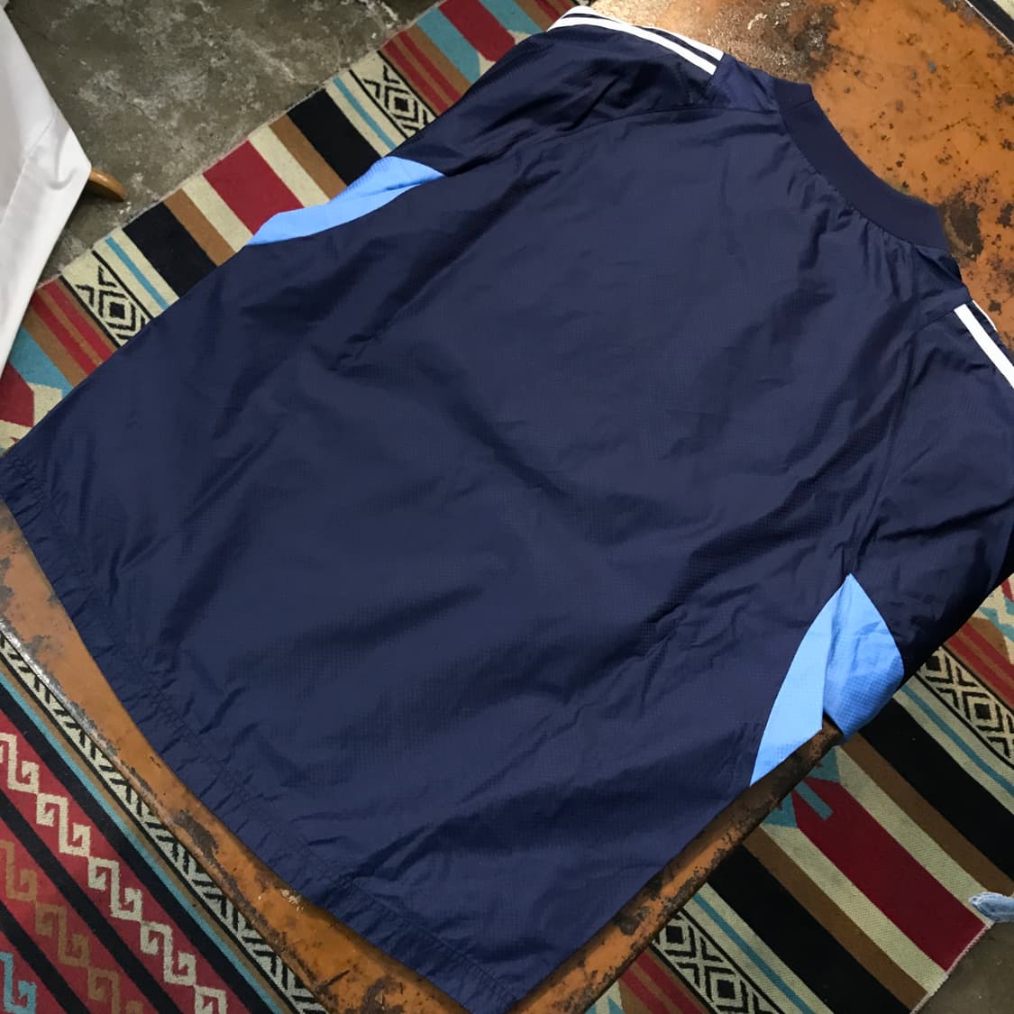 Japan 아디다스 네이비 웜업 핫슈트 남성 105 사이즈  상품이미지5