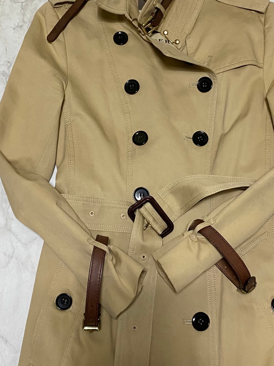 버버리 여성 벨트 코트 자켓 여성90 상품이미지4