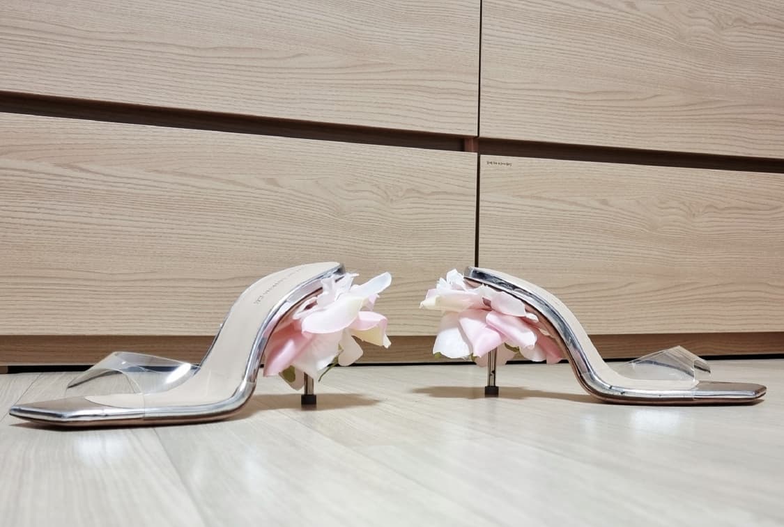 마그다부트림×H&M 콜라보 오픈토 구두 샌들 슈즈 (240/표기37) 상품이미지4