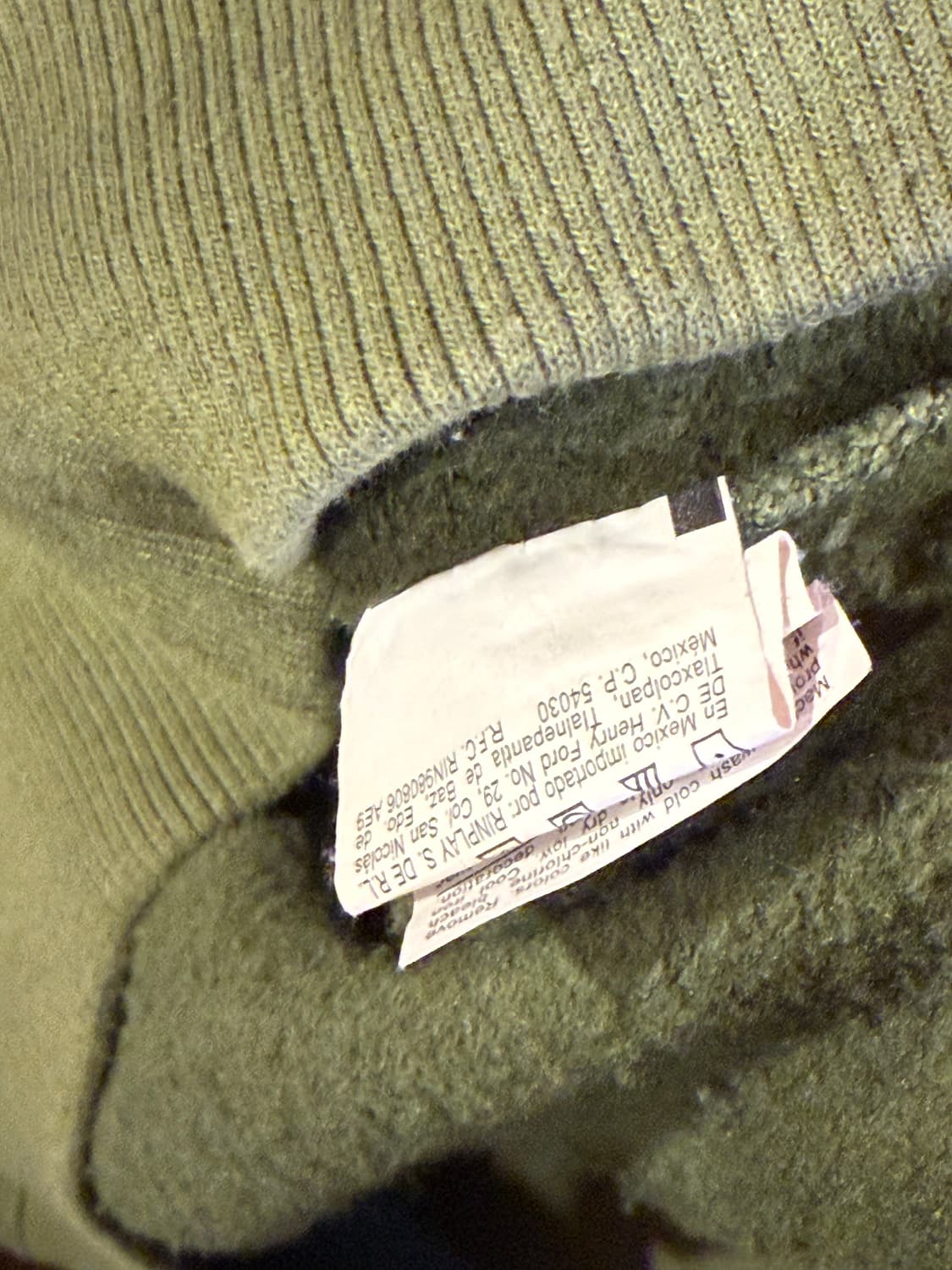 챔피온 카키 맨투맨 상품이미지3