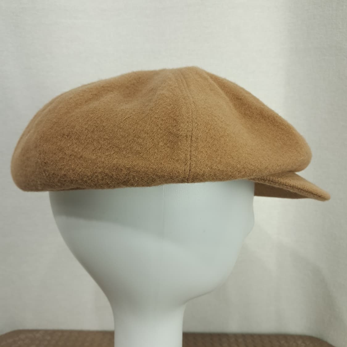 CL198 에르메스 캐시미어 자카드안감 카멜 뉴스보이캡 상품이미지5