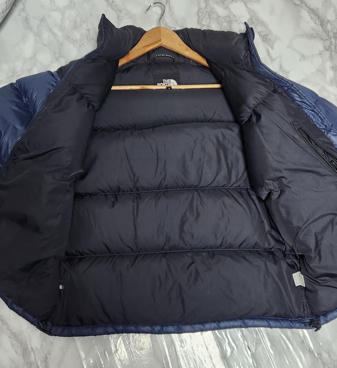 노스페이스 700 눕시 네이비 패딩 자켓 상품이미지7