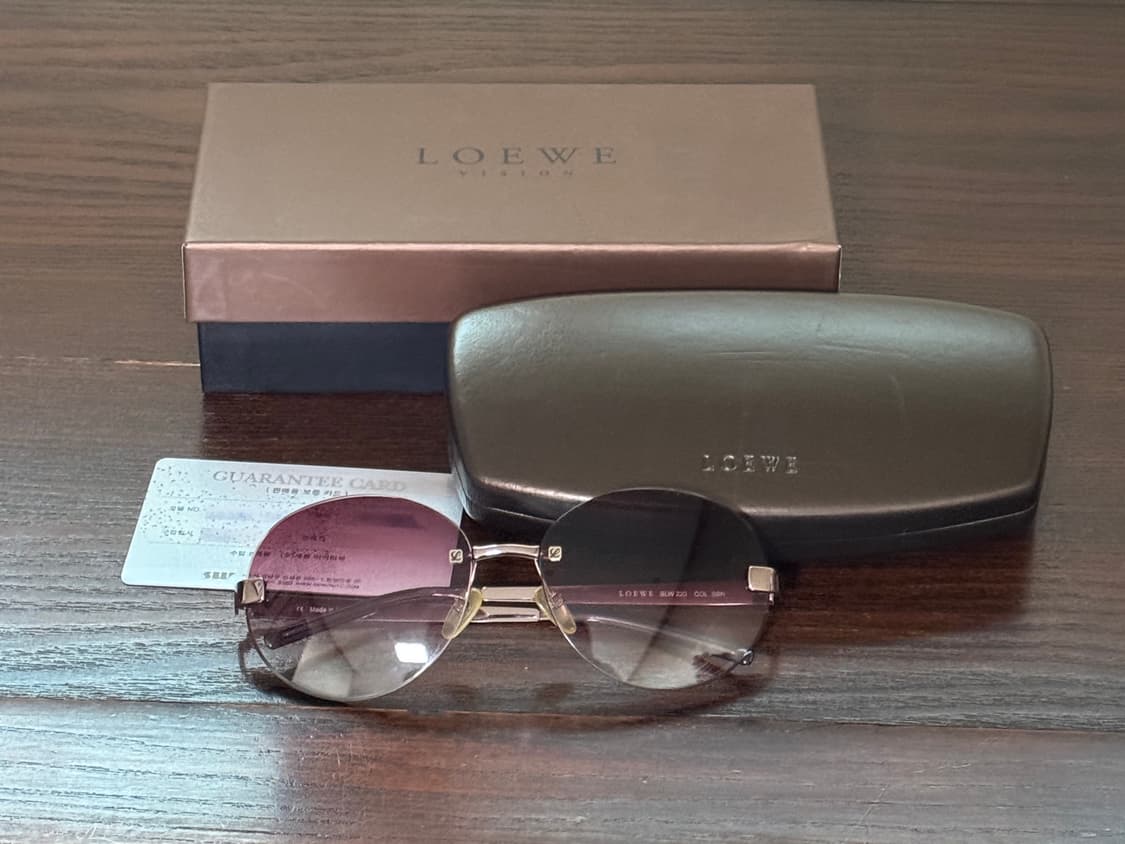 로에베 y2k 빈티지 선글라스 SLW 210 상품이미지5