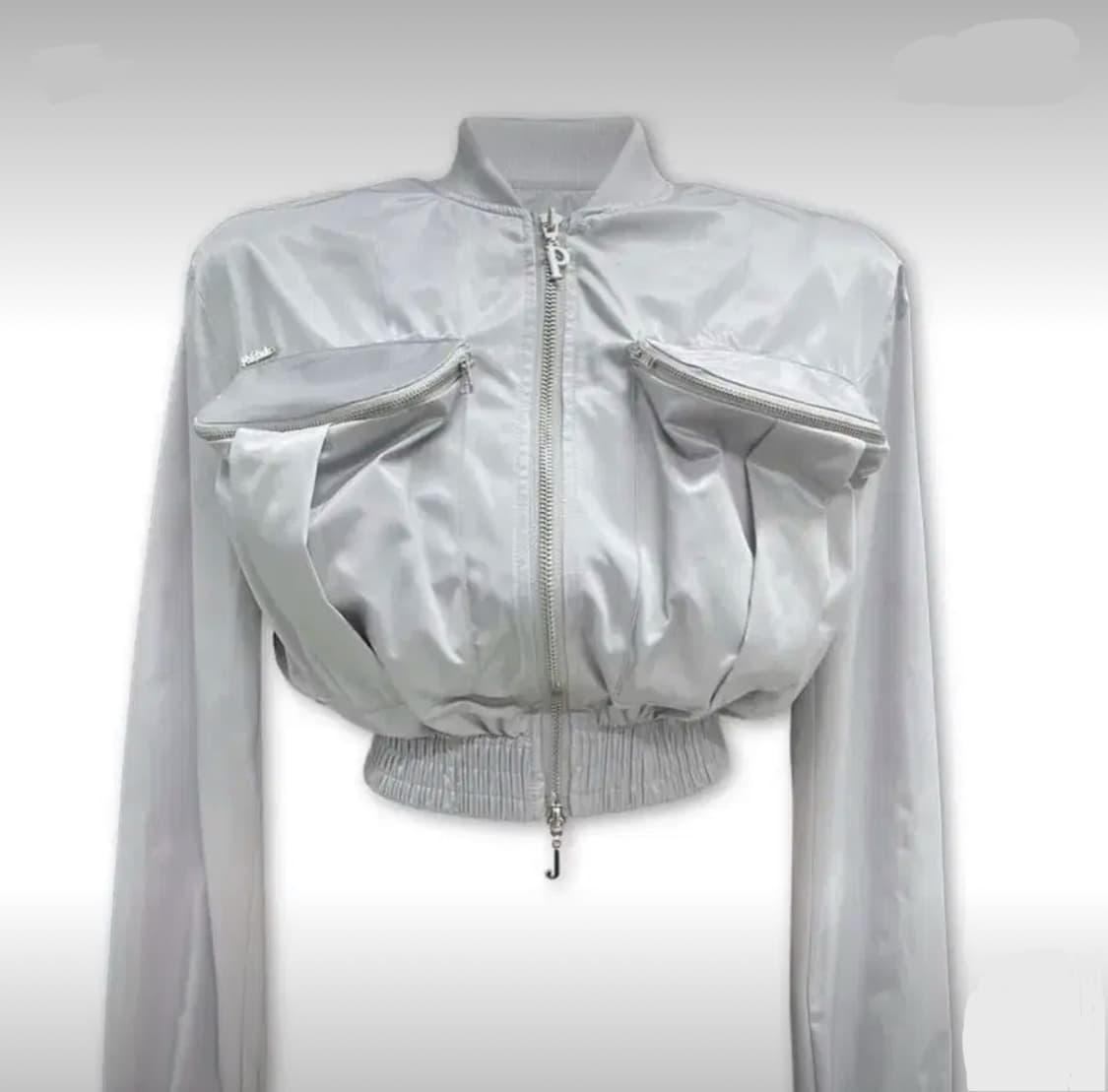 (무배) 페일제이드 플라이트 자켓 실버, 항공점퍼 상품이미지1
