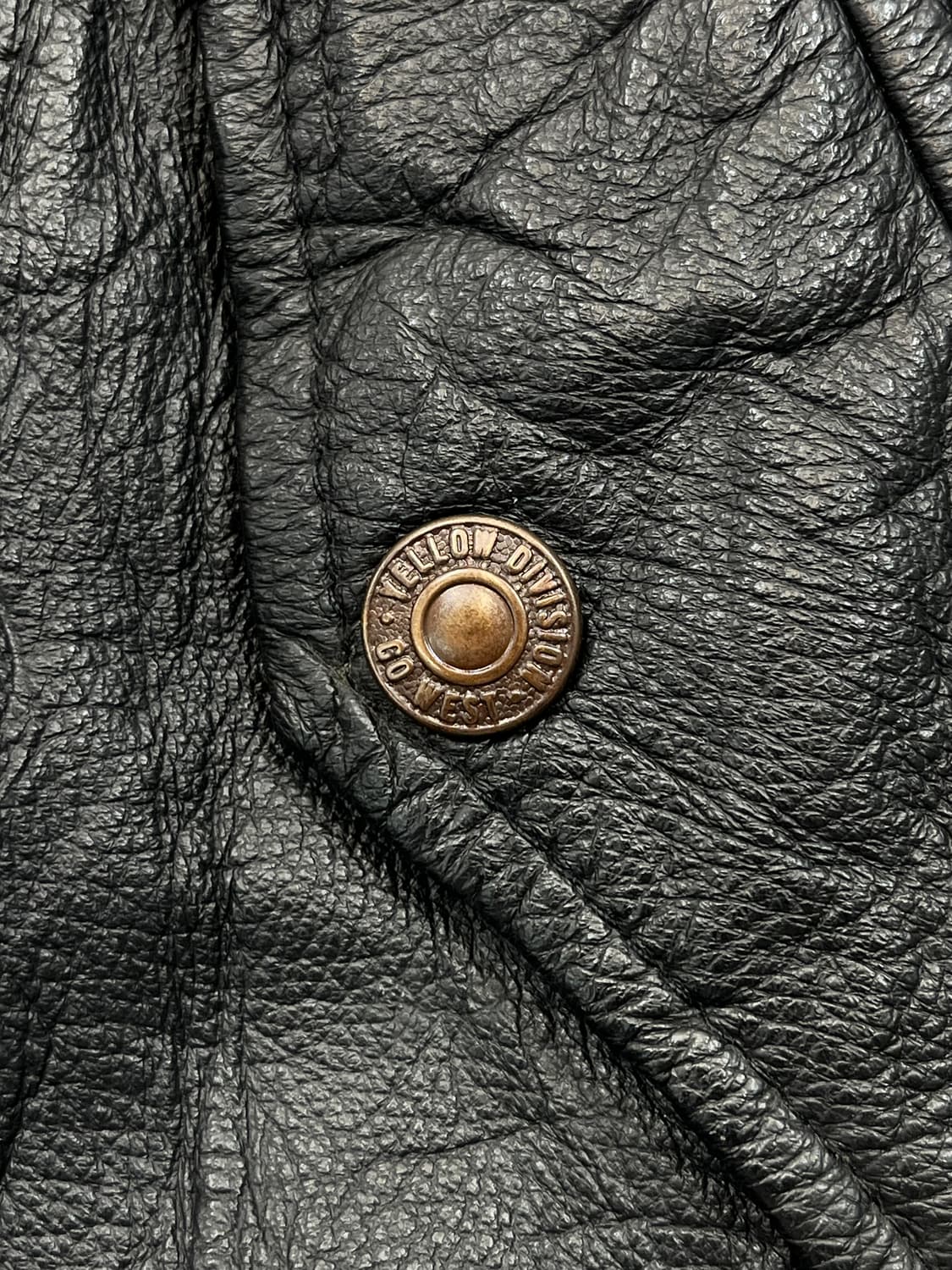 Gowest Art Of Blue 레더 자켓 상품이미지6