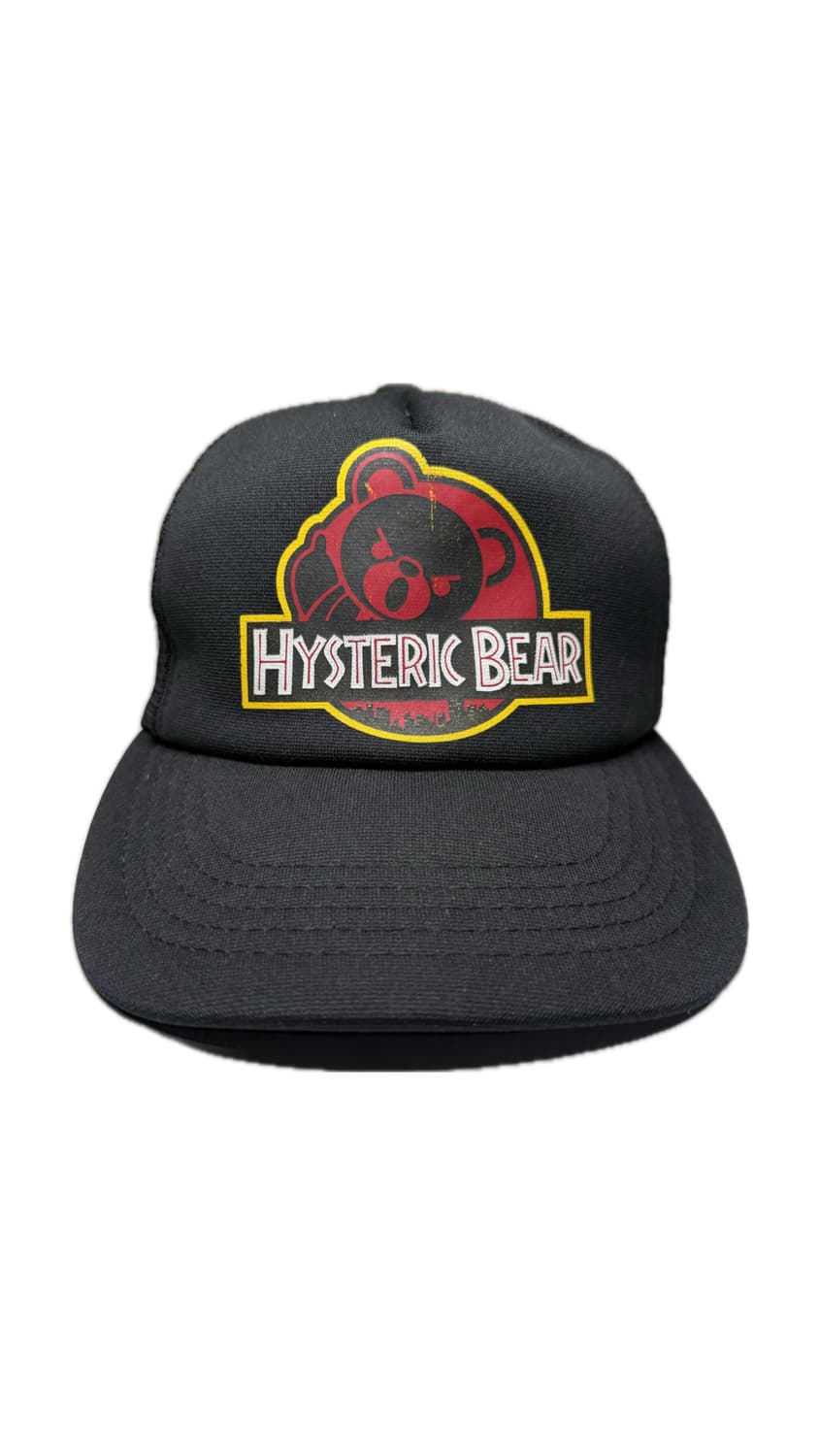 히스테릭 글래머 퍽베어 쥬라기월드 오마주 매쉬캡 볼캡 모자 상품이미지1
