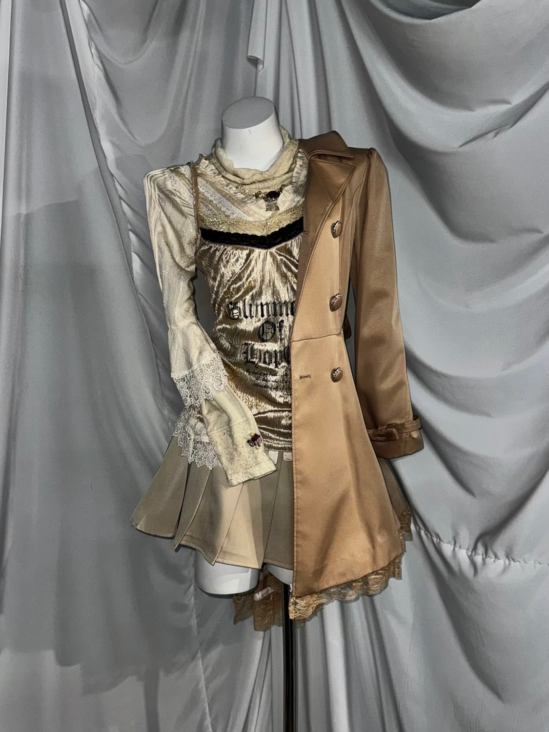 Axes Femme 엑시즈팜 라떼갸루맛 리본 꿈파 허니깔 코디세트 상품이미지7