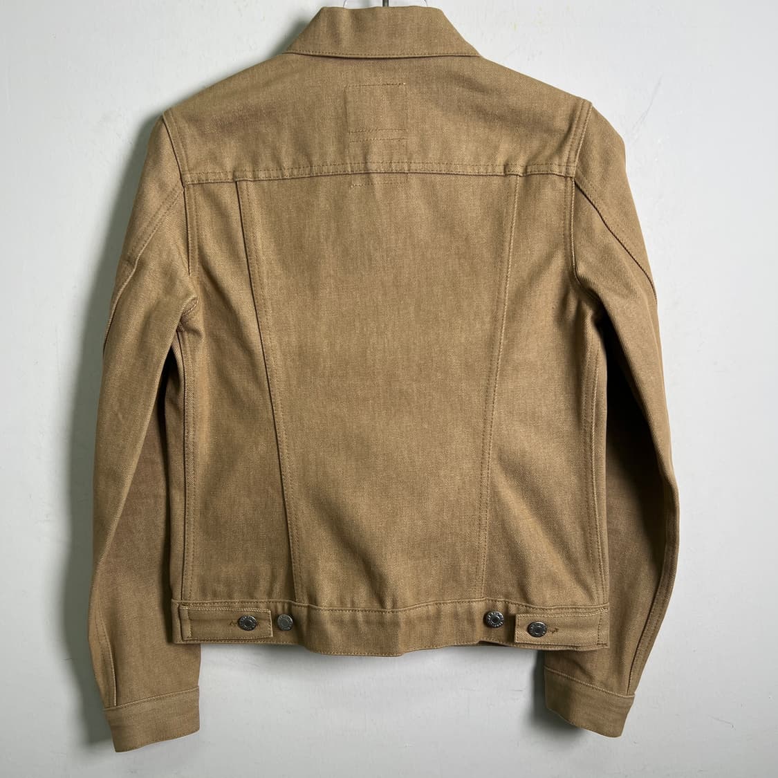 헬무트랭 카멜 주보토 데님 트러커 자켓 38 상품이미지6