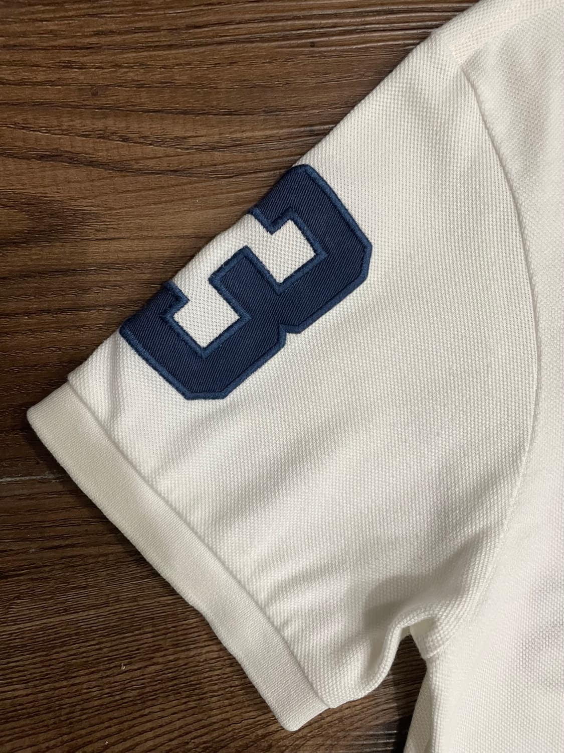 폴로 치프키프 빅포니 USA 성조기 PK 카라티 화이트 상품이미지3