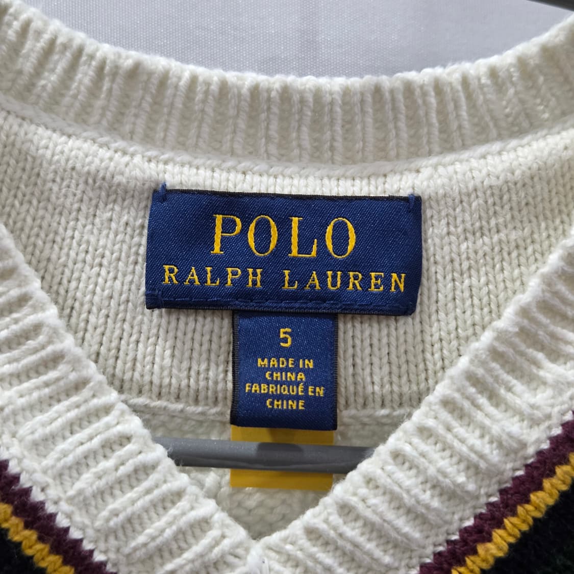 폴로랄프로렌 키즈 케이블 크리켓 니트 5  상품이미지2