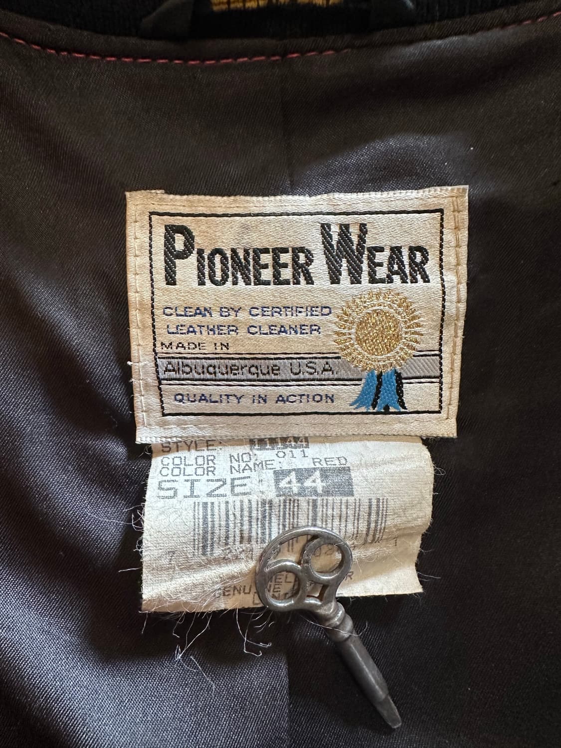 [초희귀/USA] 90s 빈티지 파이오니어 웨어 레더 믹스 자켓 상품이미지3