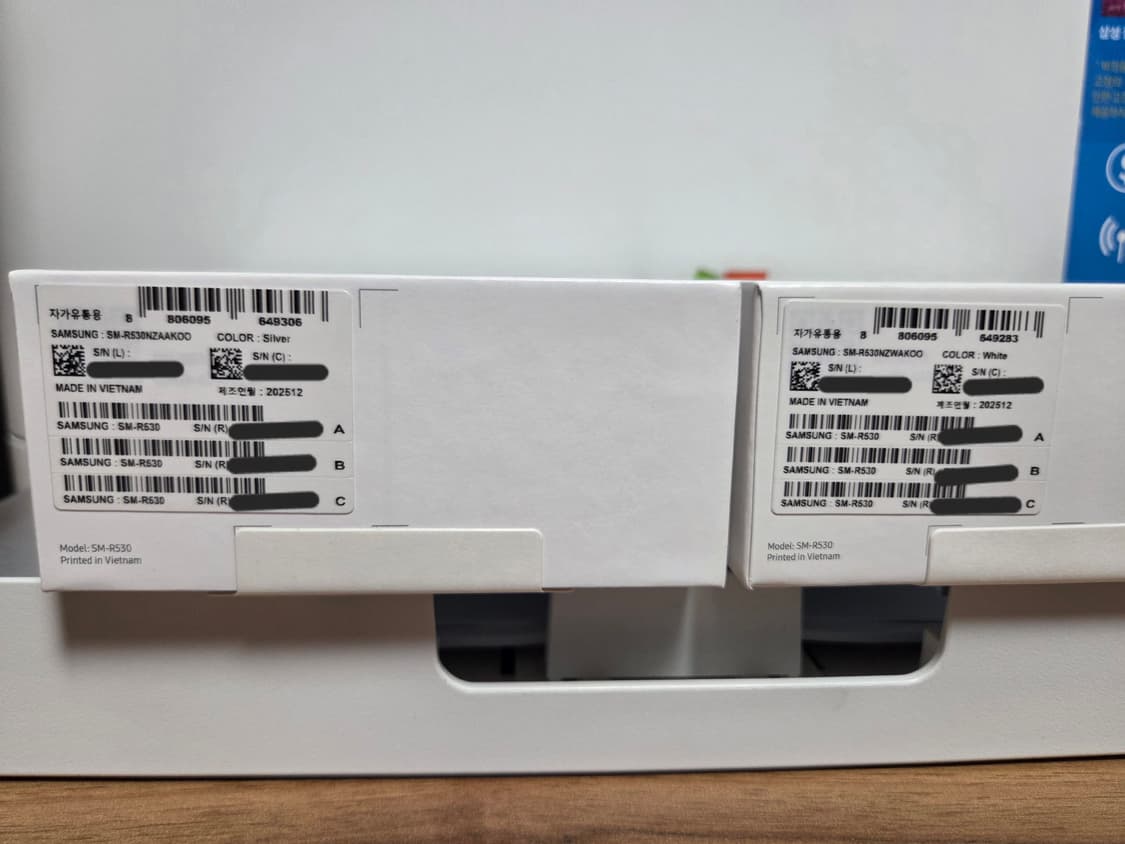 버즈3 화이트 & 실버 미개봉 새상품 상품이미지3