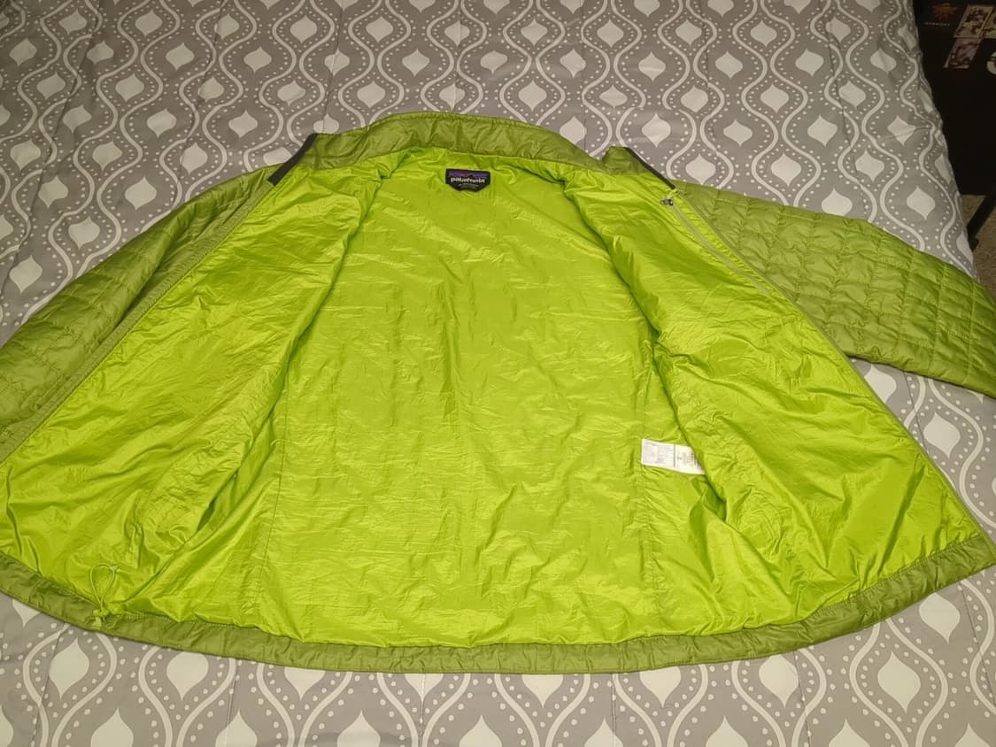 파타고니아 나노 퍼프 자켓 라임 상품이미지5