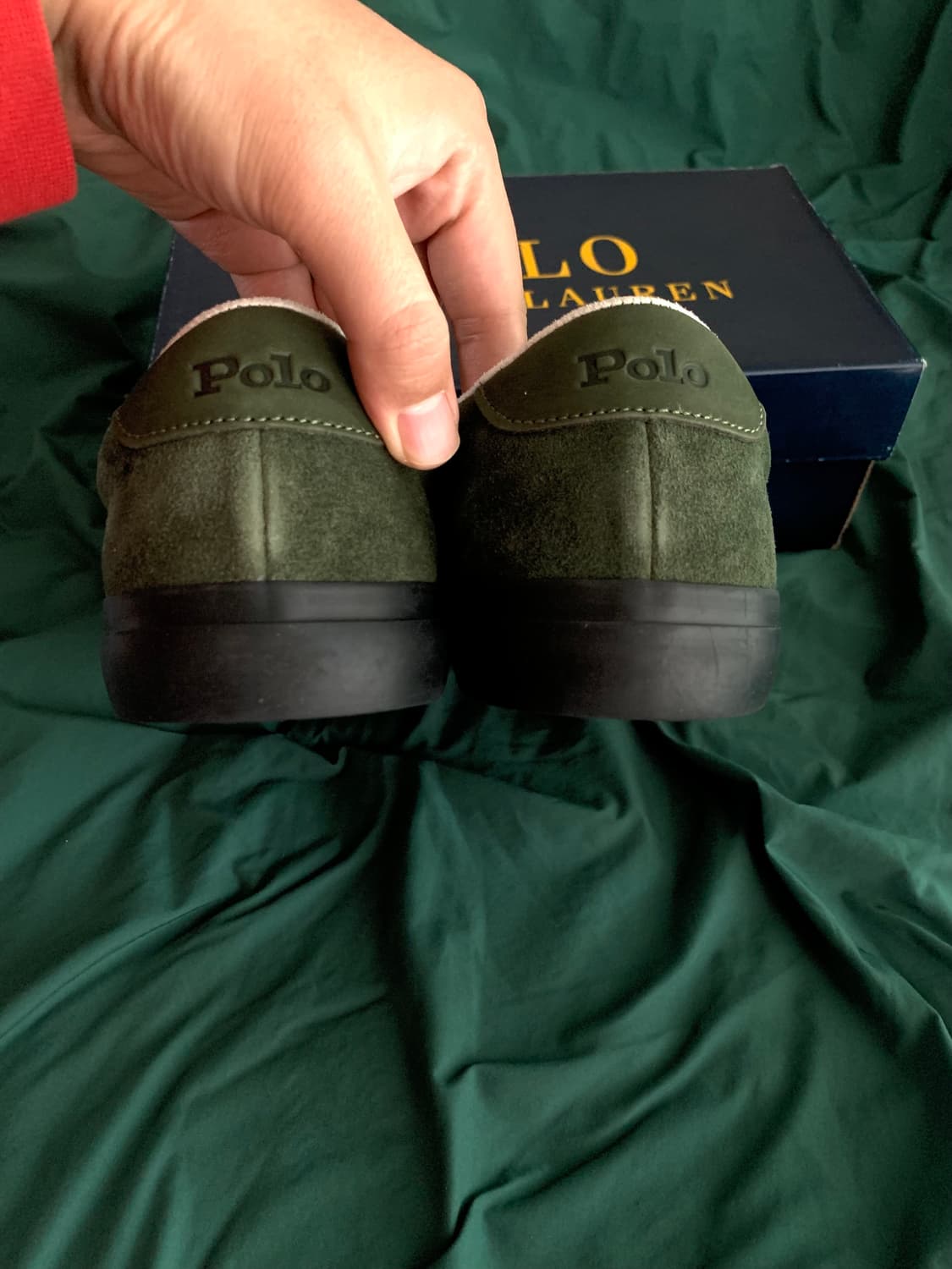 폴로 랄프로렌 스웨이드 롱우드 스니커즈  280 상품이미지5