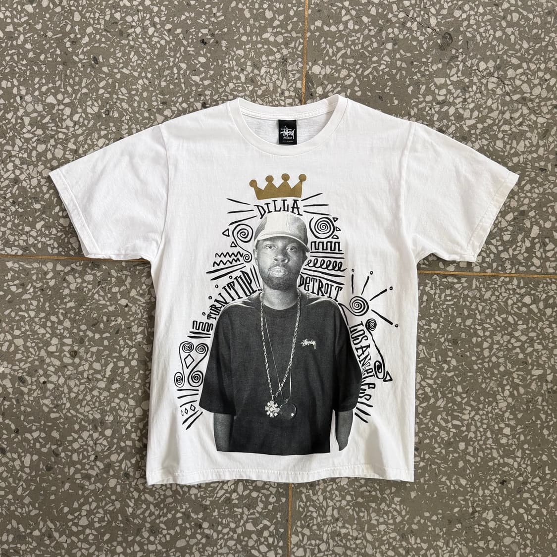 Stussy X J Dilla Turn It Up 2013ss 티셔츠 상품이미지1