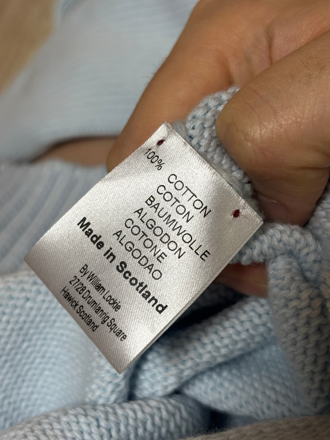 윌리엄로키 싱글크루넥 니트(42) 상품이미지5