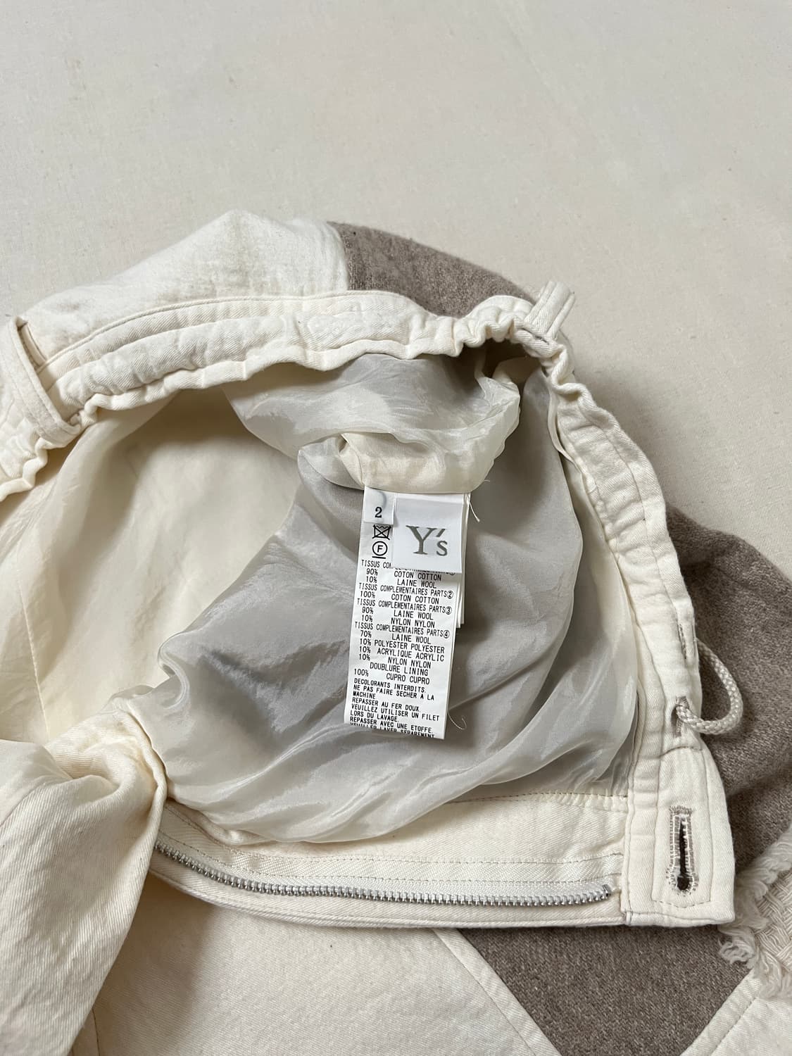요지야마모토 패치워크 사루엘 팬츠 y’s yohji yamamoto 상품이미지8