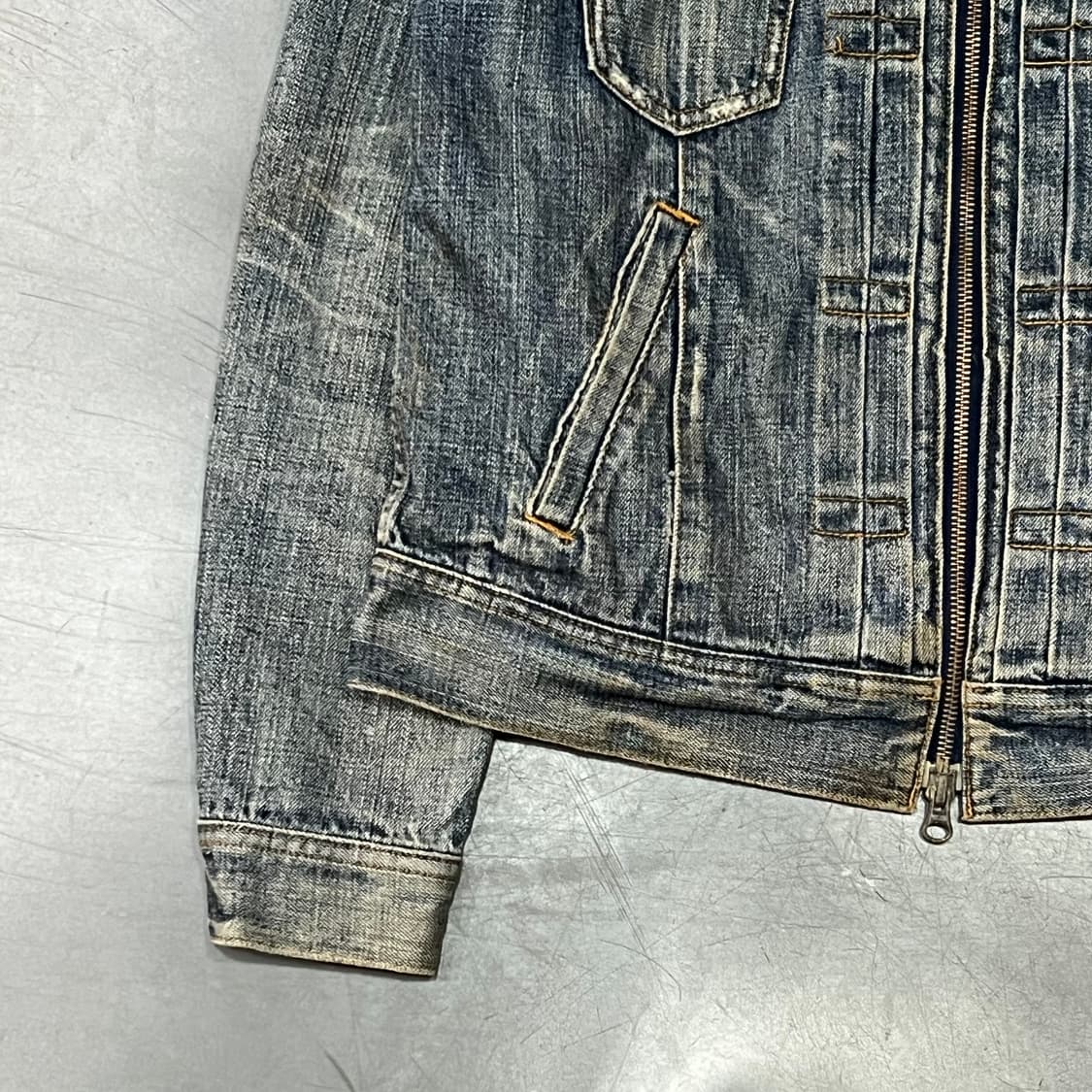  리바이스 데님 트러커 집업 자켓 y15182 상품이미지4