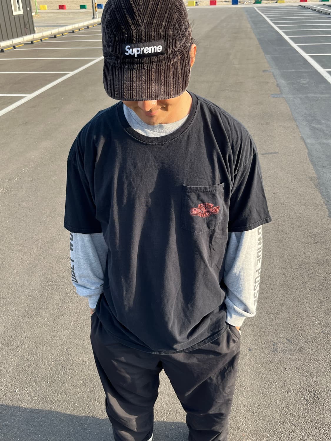 할리데이비슨 캘리포니아 포켓 티셔츠 상품이미지2