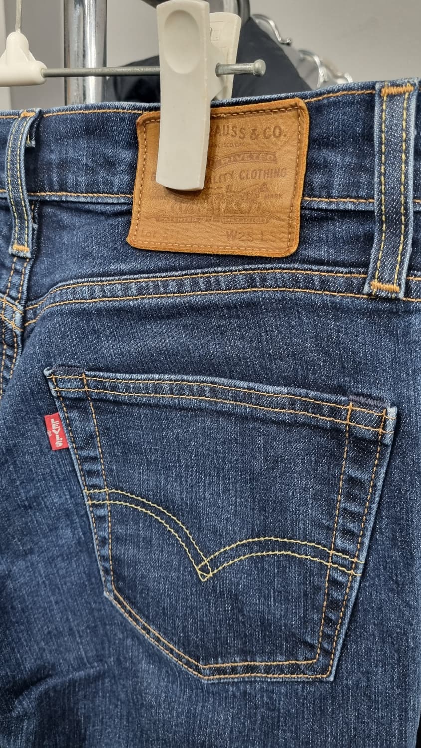 리바이스 슬림 ((511)) 겨울 기모 데님팬츠 허리28~29 상품이미지3