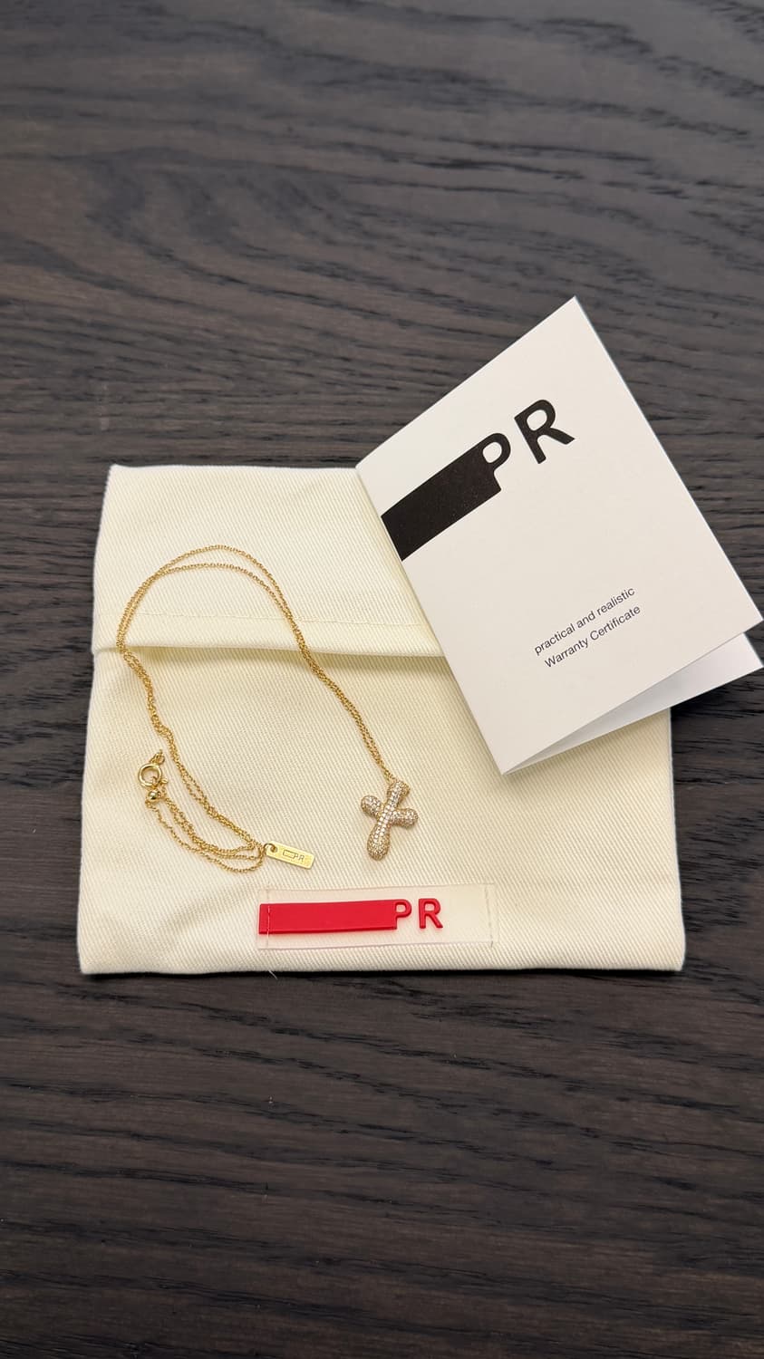 PR Bubble Cross Necklace 상품이미지2