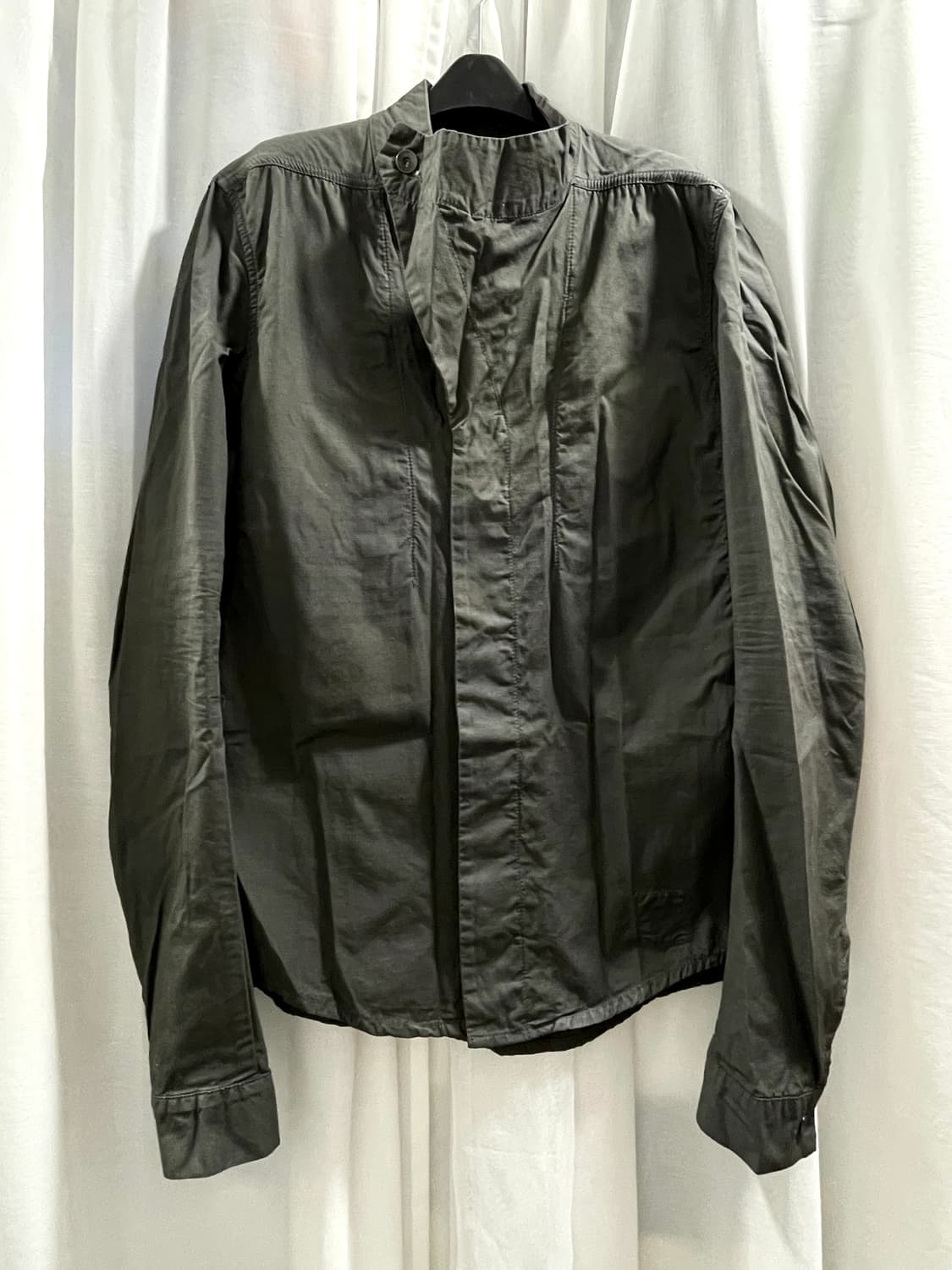 릭오웬스/ 슬레이브 셔츠 자켓/ M 상품이미지1