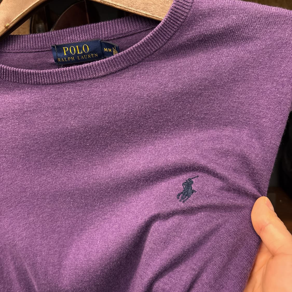 신형라벨 폴로 랄프로렌 캐시미어 라운드넥 니트 스웨터 N725 상품이미지5