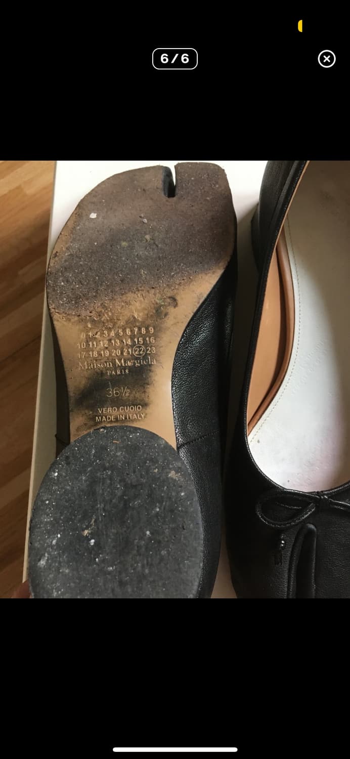 메종 마르지엘라 타비 플랫펌프스 36.5 상품이미지6