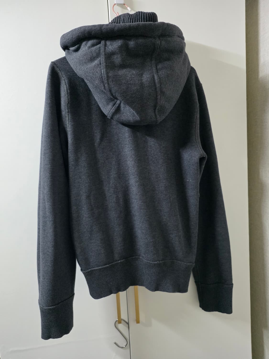 아베크롬비 후드집업 S 머슬핏 기모 상품이미지2