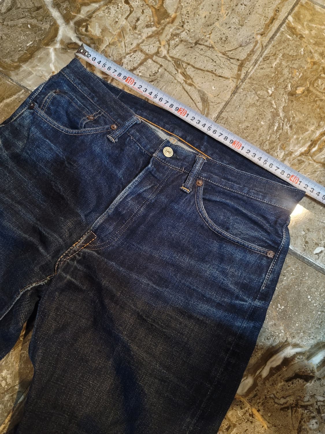 웨어하우스 셀비지 데님팬츠  상품이미지5