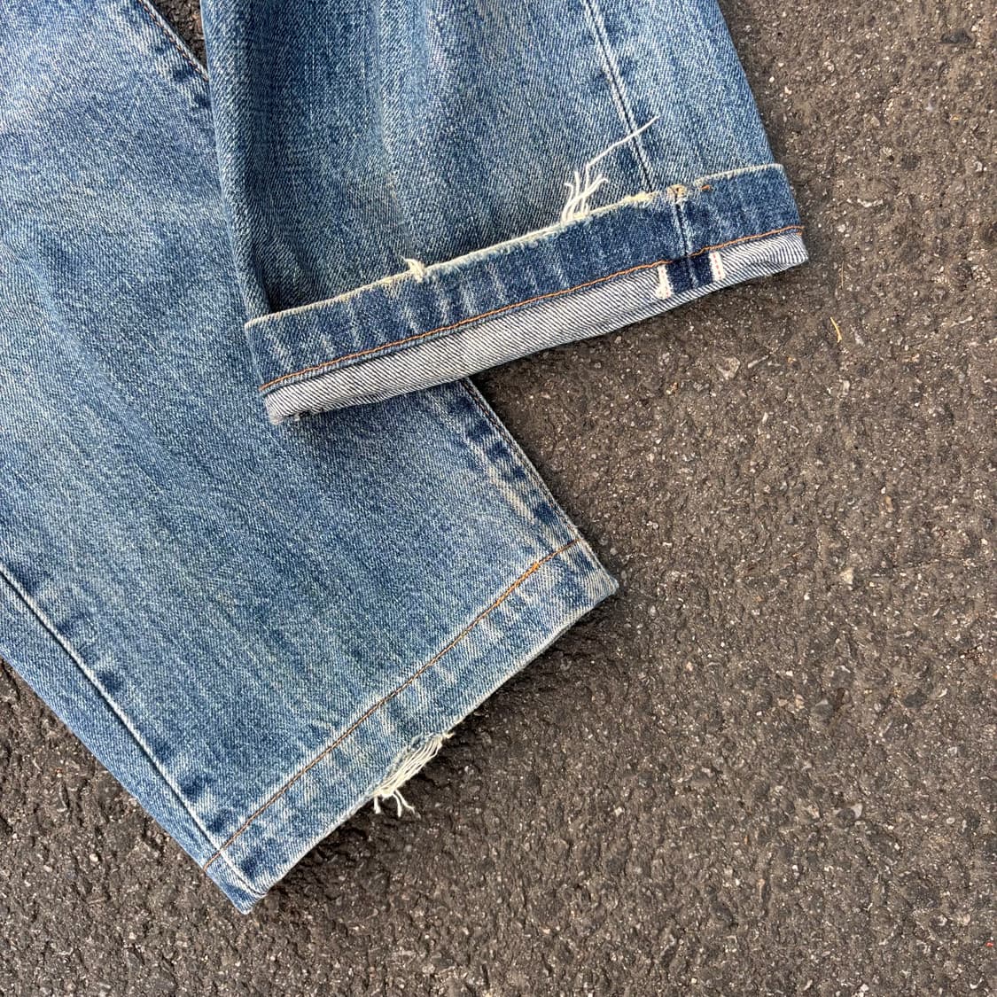 일본 리바이스 502 빅e 셀비지 상품이미지8