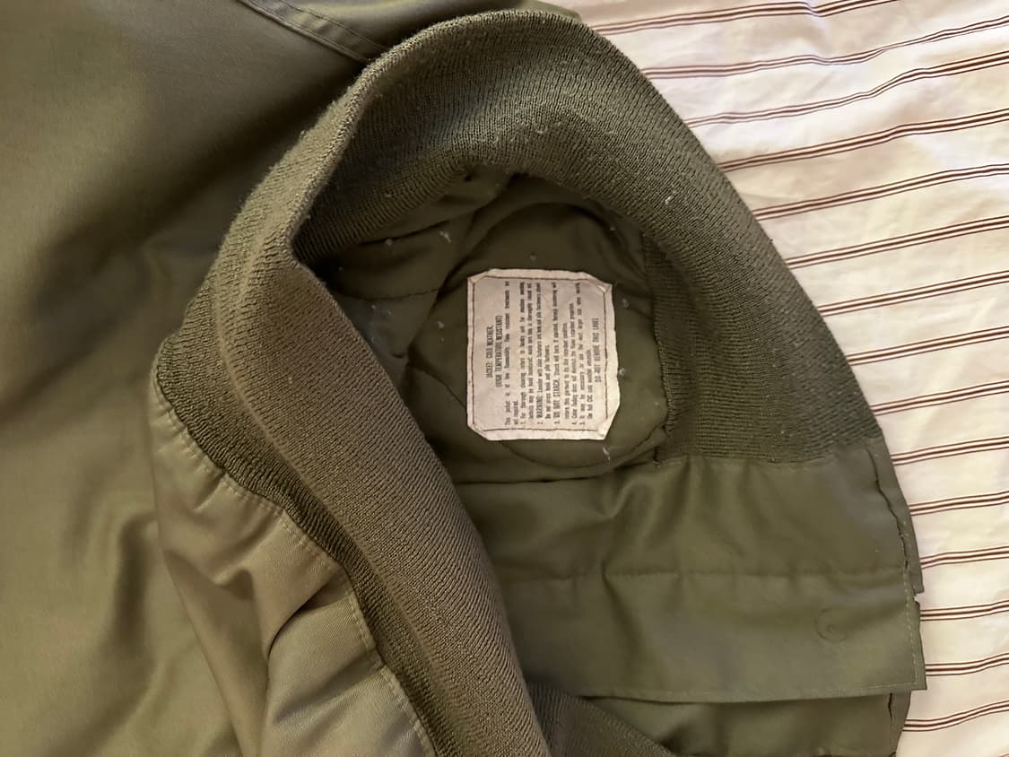 미군 오리지널 CVC 탱커 자켓 (100) 상품이미지8