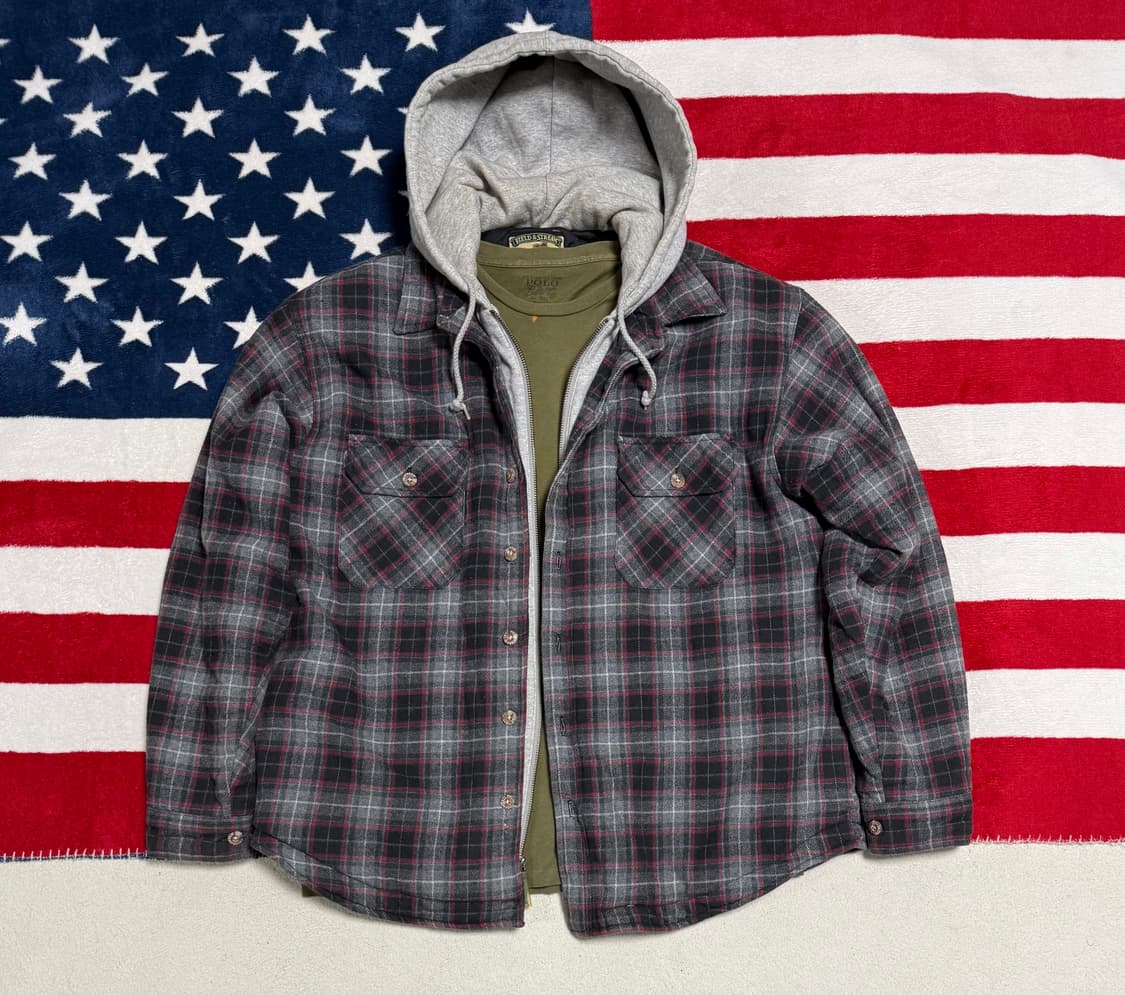 필드앤스트림 빈티지 퀄팅 플란넬 워크자켓 Flannel Jacket 상품이미지1