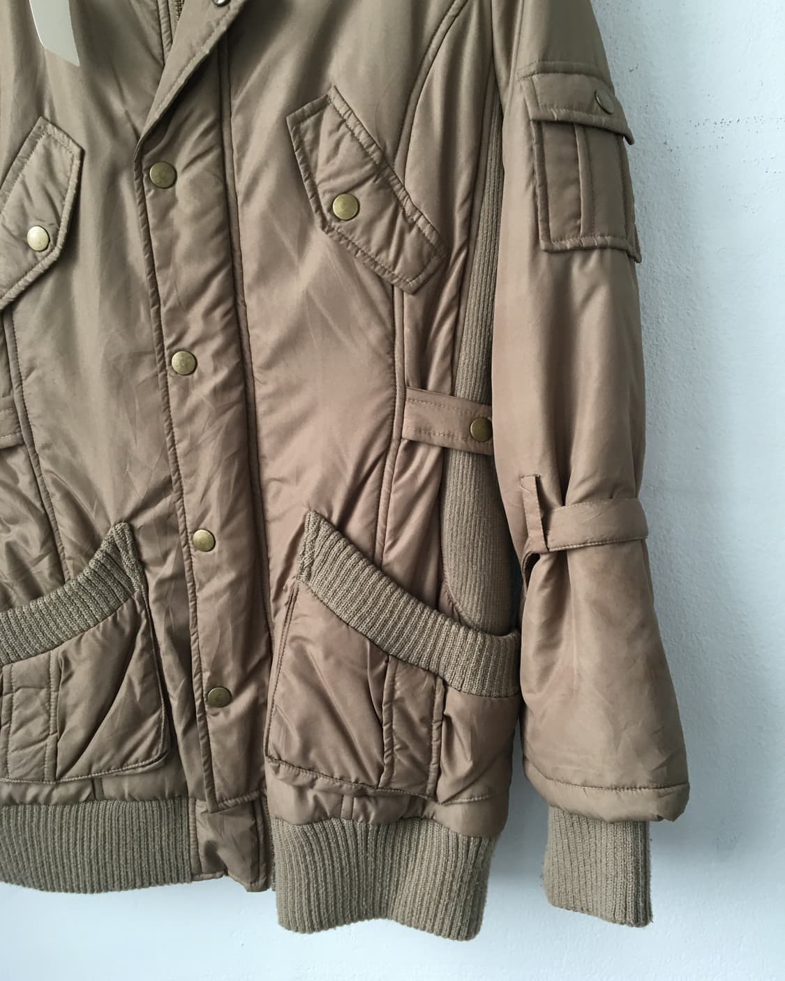 Belted high neck jacket 상품이미지4